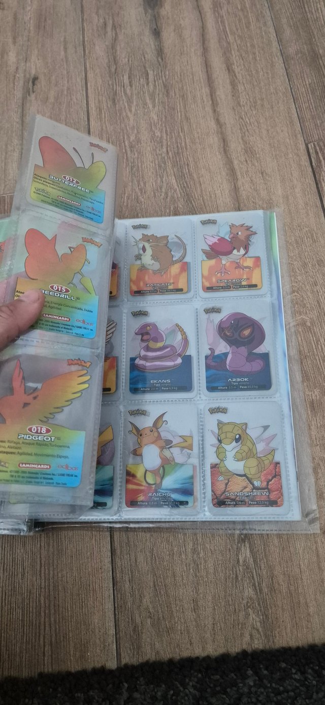 Album Pokémon Lamincards Collezione 2005