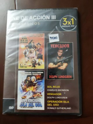 DVD 3 Películas de Acción Clásicas