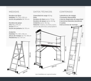 Andamio Escalera Profesional