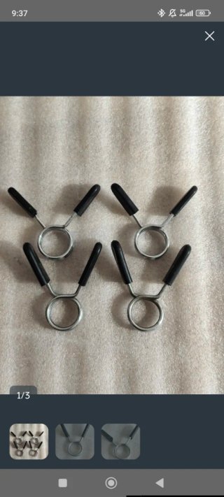 4 Abrazaderas para Mancuernas