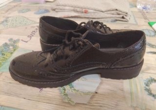 Scarpe stringate Igi&Co nere lucide