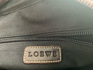Loewe Mini Boston Anagram Denim – Original