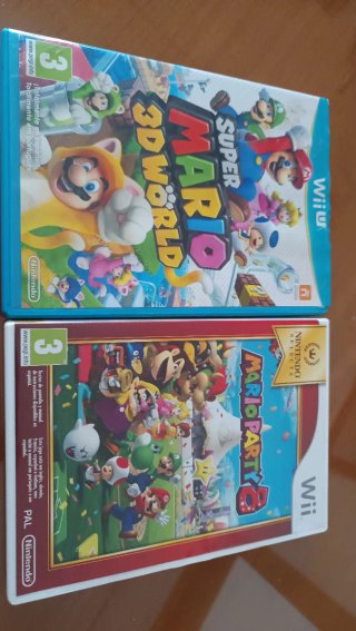 Super Mario 3D World + Mario Party 8 Wii