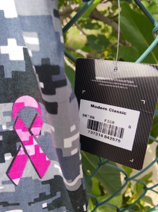 Casaca Clínica Dickies Talla S Rosa/Gris