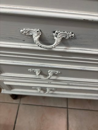 Escritorio antiguo de madera