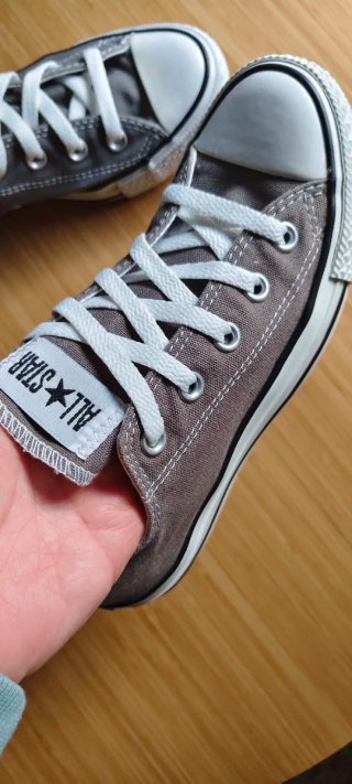 Converse All Star Gris Talla 36.5