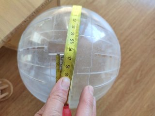 Casa de madera para hámster y accesorios