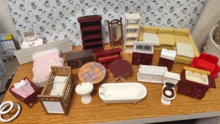 Lote Muebles Miniatura 1:12
