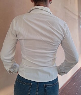 Camicetta bianca vintage anni '90