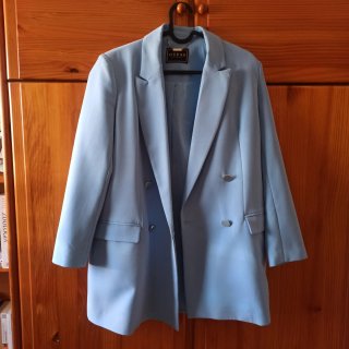 Chaqueta Guess americana azul claro