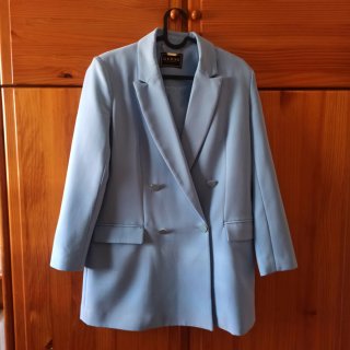 Chaqueta Guess americana azul claro