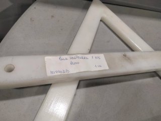 Pala y triángulo de polietileno 1m