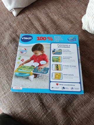 Libro electrónico Vtech 100 vehículos Bilingüe