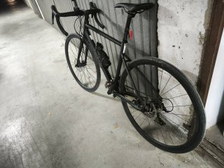 Bicicleta Triban RC 500  Negra