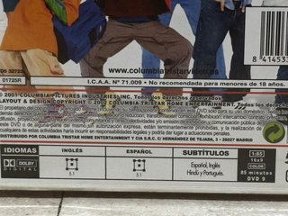 DVD No es otra estúpida película americana
