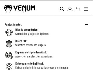 Casco Boxeo Venum Challenger 2.0 Negro