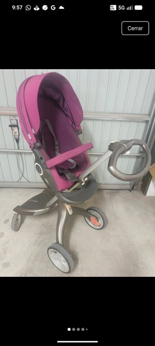 Carro y adptador Stokke Xplory para Silla de Coche