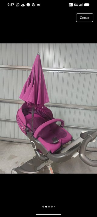 Carro y adptador Stokke Xplory para Silla de Coche