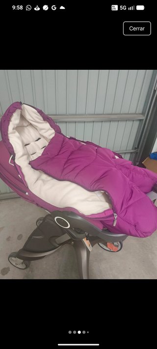 Carro y adptador Stokke Xplory para Silla de Coche