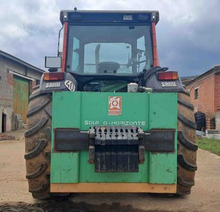 Tractor Same Antares 130 con pala y cazo.