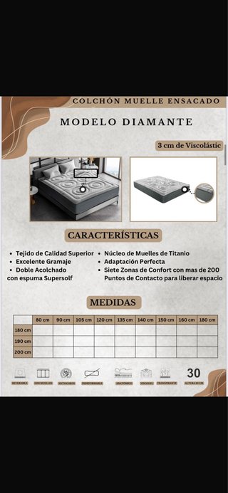 Colchón y canapé