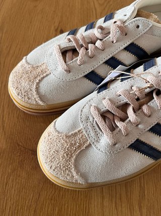 Adidas Gazelle Bold Beige/Blu - Eu 39