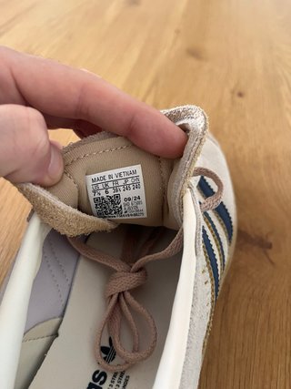 Adidas Gazelle Bold Beige/Blu - Eu 39