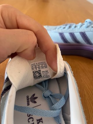 Adidas Gazelle Bold 39 Blu/Viola