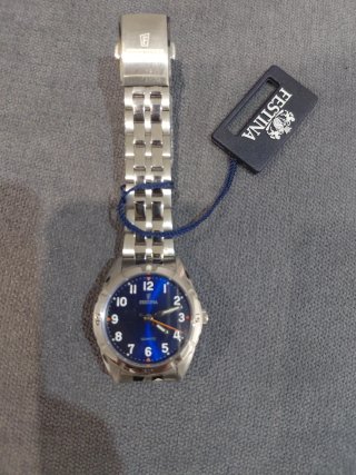 Reloj Festina Hombre Esfera Azul Acero