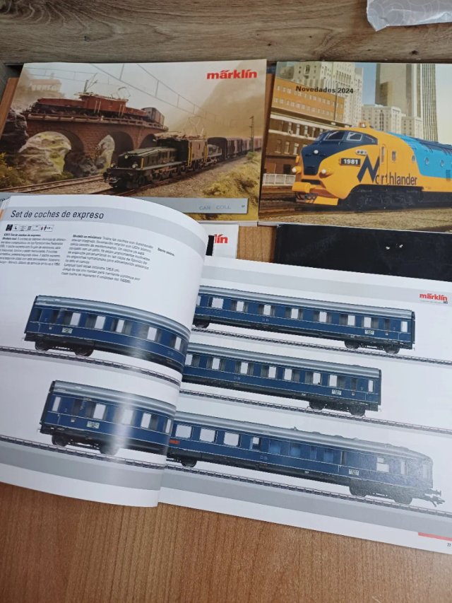 Catálogos Märklin Novedades Trenes