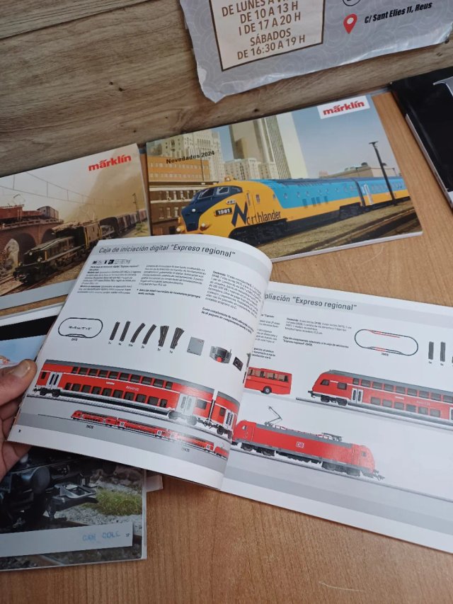 Catálogos Märklin Novedades Trenes