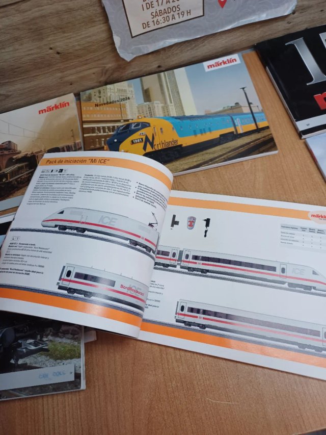 Catálogos Märklin Novedades Trenes