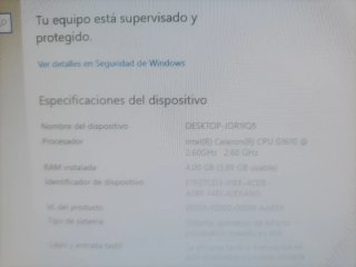 PC Escritorio XPhoenix Negro Windows 10 SSD