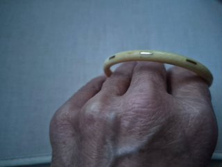 Pulsera Antigua con detalles de oro