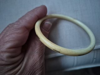 Pulsera Antigua con detalles de oro