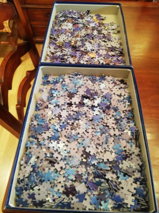 2 Puzzles Clementoni 1000 Piezas