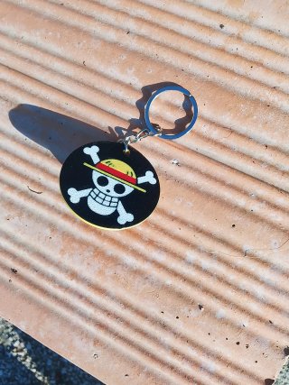 Portachiavi Jolly Roger One Piece