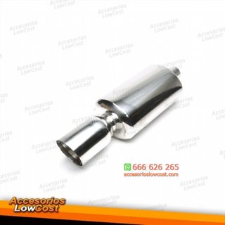 Silenciador trasero deportivo TA Technix de acero
