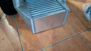 Intercooler Aluminio sobred. 1.8T/1.9TDI + Inlet