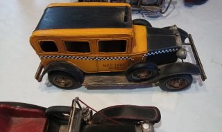 Moto y Coches Metálicos Decorativos