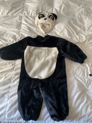 Vestito Carnevale Panda 1-2 Anni