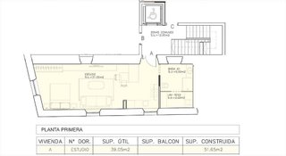 Estudio en alquiler en Ensanche en Coruña (A)