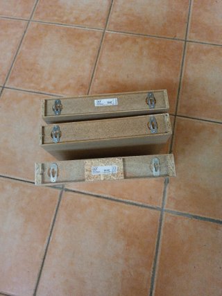 3 Estantes LACK IKEA 30x30 (Blanco y Roble)