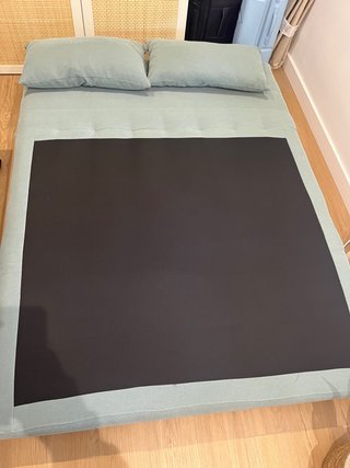 Sofá Cama 2 Plazas Verde Agua Maisons du Monde
