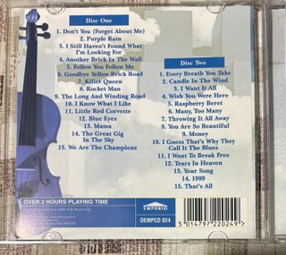 3xCD Royal Philharmonic Orchestra play U2 + Rock