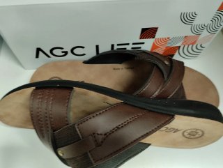 Ciabatte 46 Uomo AGC Life Marrone
