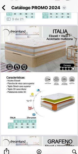 Canapé madera y colchón nuevo  oferta especial