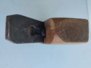 Cepillo carpintero antiguo madera
