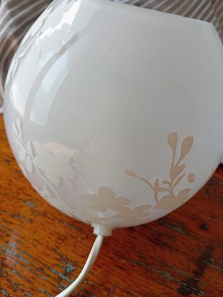 Lampada da tavolo Ikea vintage floreale