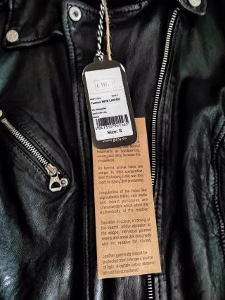 Cazadora Gipsy Cuero Negra